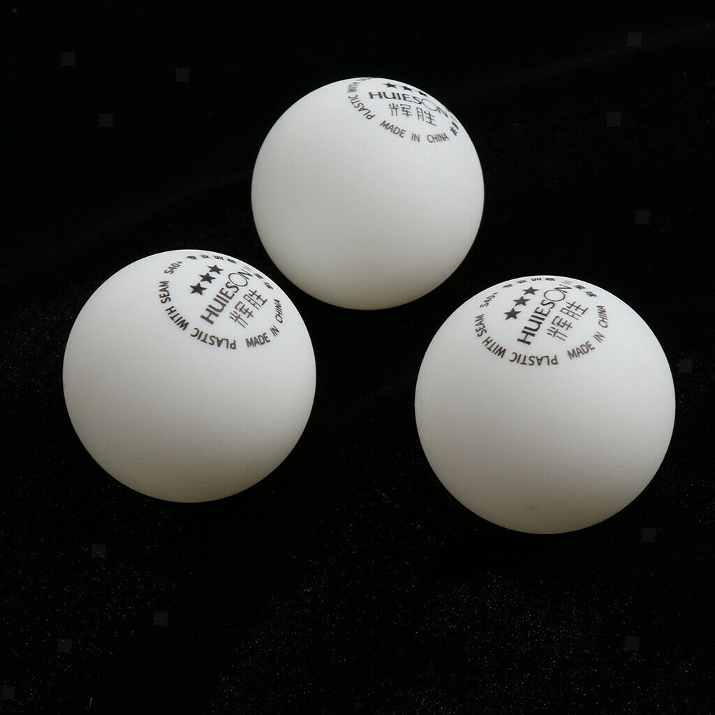 3pcs Practice   Pong Balls Beer Pong, Carnival Games, Table Tennis 40mm