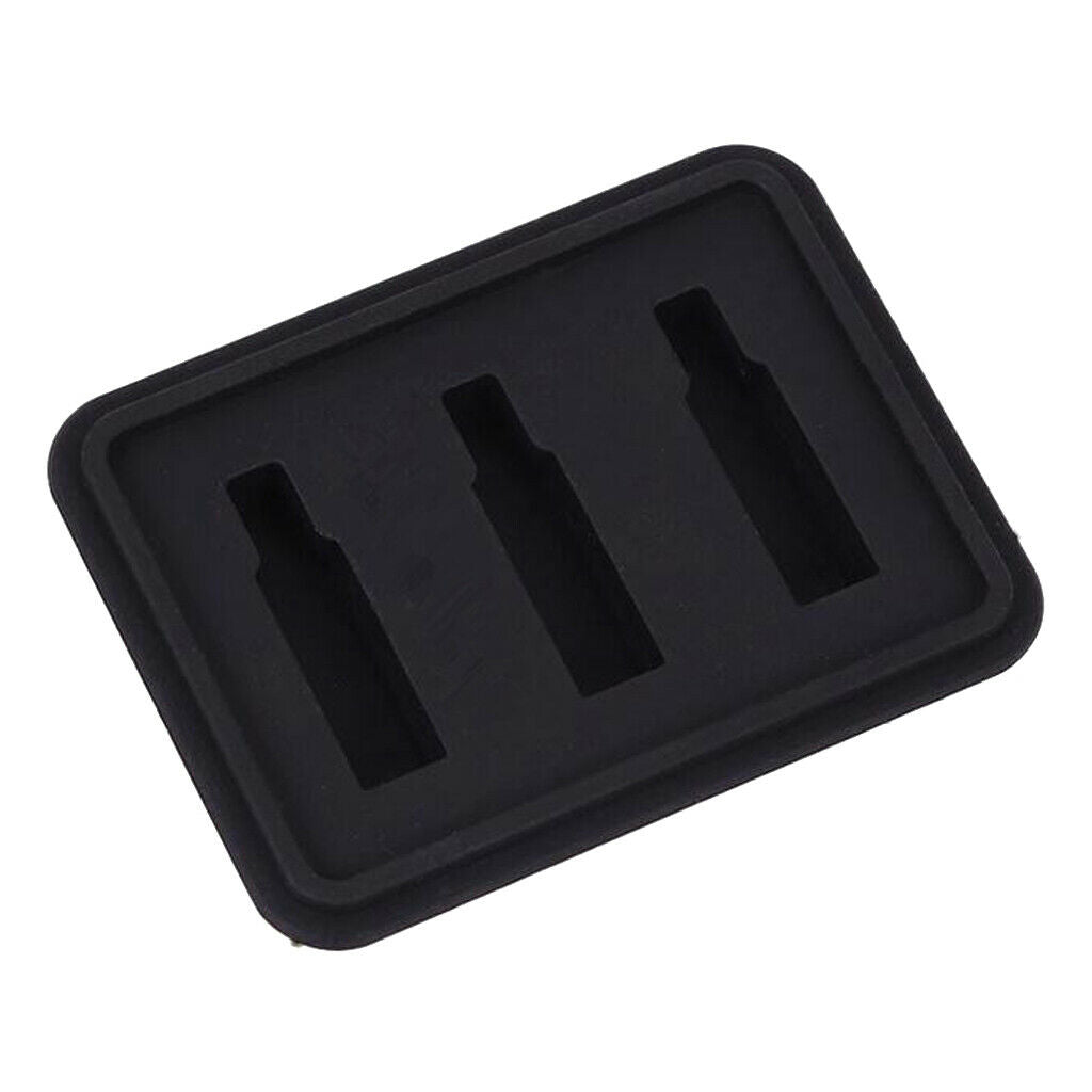 2.95x2.36inch Black Guitar Mute Pad Practice Pad Guitar Guitar Musical