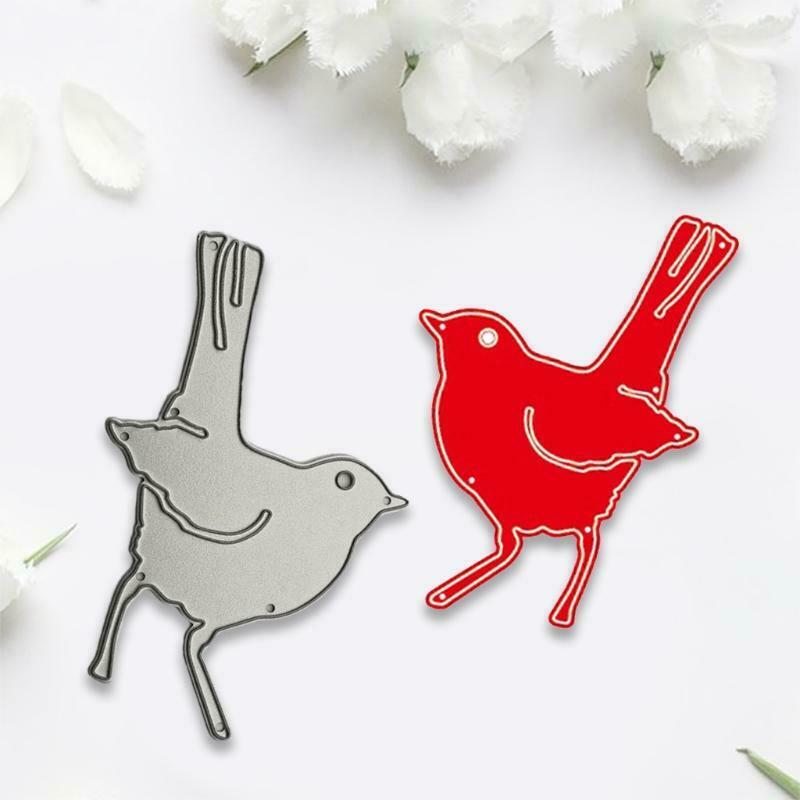 Walking Bird Metal Cutting Dies Stencil DIY Scrapbooking Album Paper Card Mold