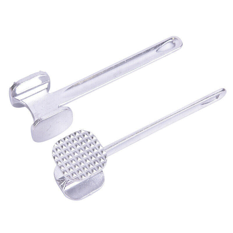1PCS New Stainless Steel Hammer Meat Mallet Tenderizer Steak Hammer Kitch.l8
