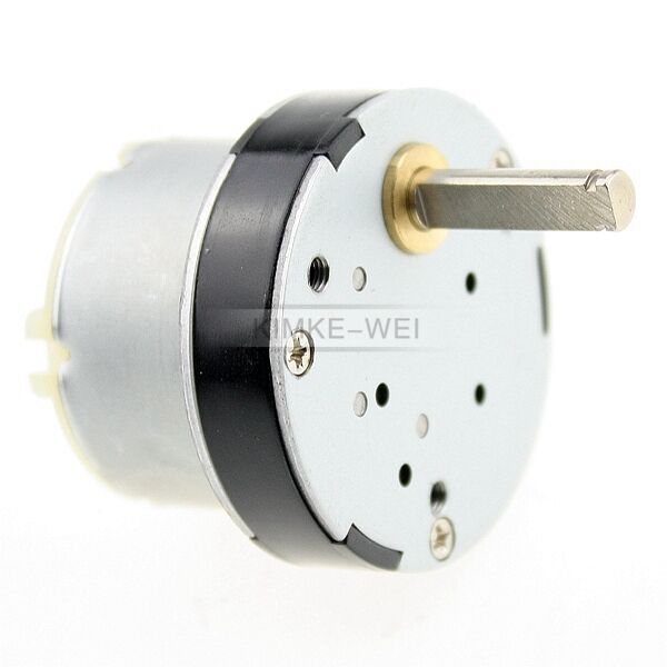 12V 50RPM Torque Gear Box Motor New