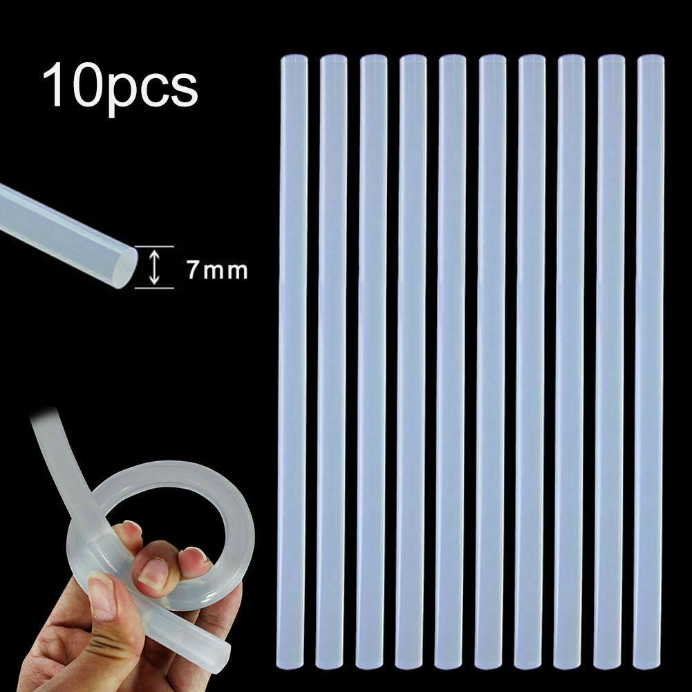 10PCS Hot Melt Glue Sticks 100mm x 7mm Long For DIY Trigger Electric Glue Gun US