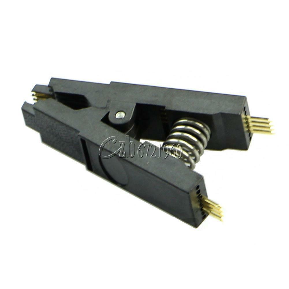 Programmer Testing Clip SOP8 Pin SOP SOIC 8 SOIC8 DIP8 DIP 8 IC Test Clamp NEW