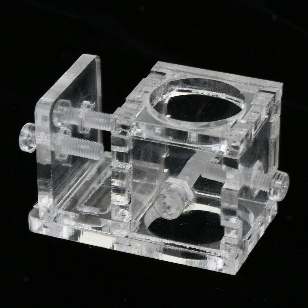 Acrylic Aquarium Fish Tank Water Hose Clip Outflow Inflow Pipe Clip Holder