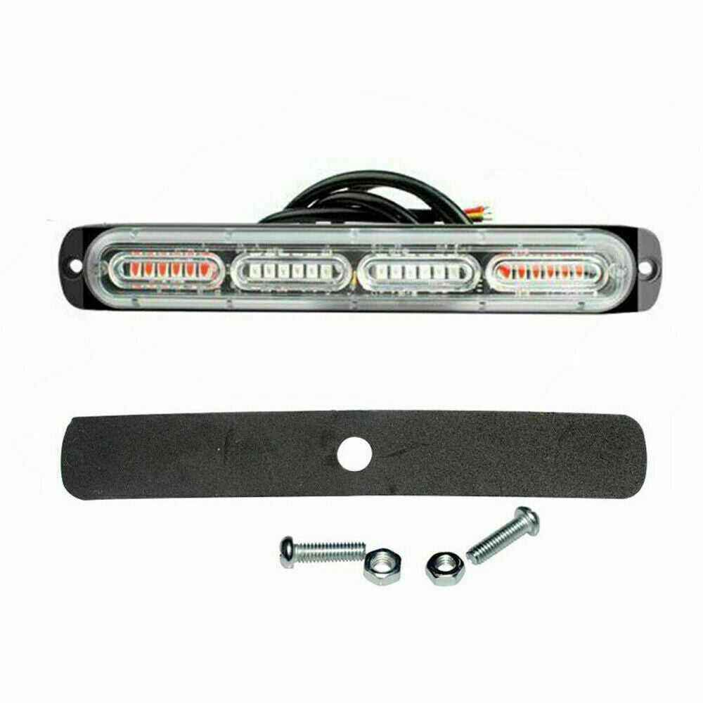 White Strobe 24LED Beacon Flashing Side Marker Light