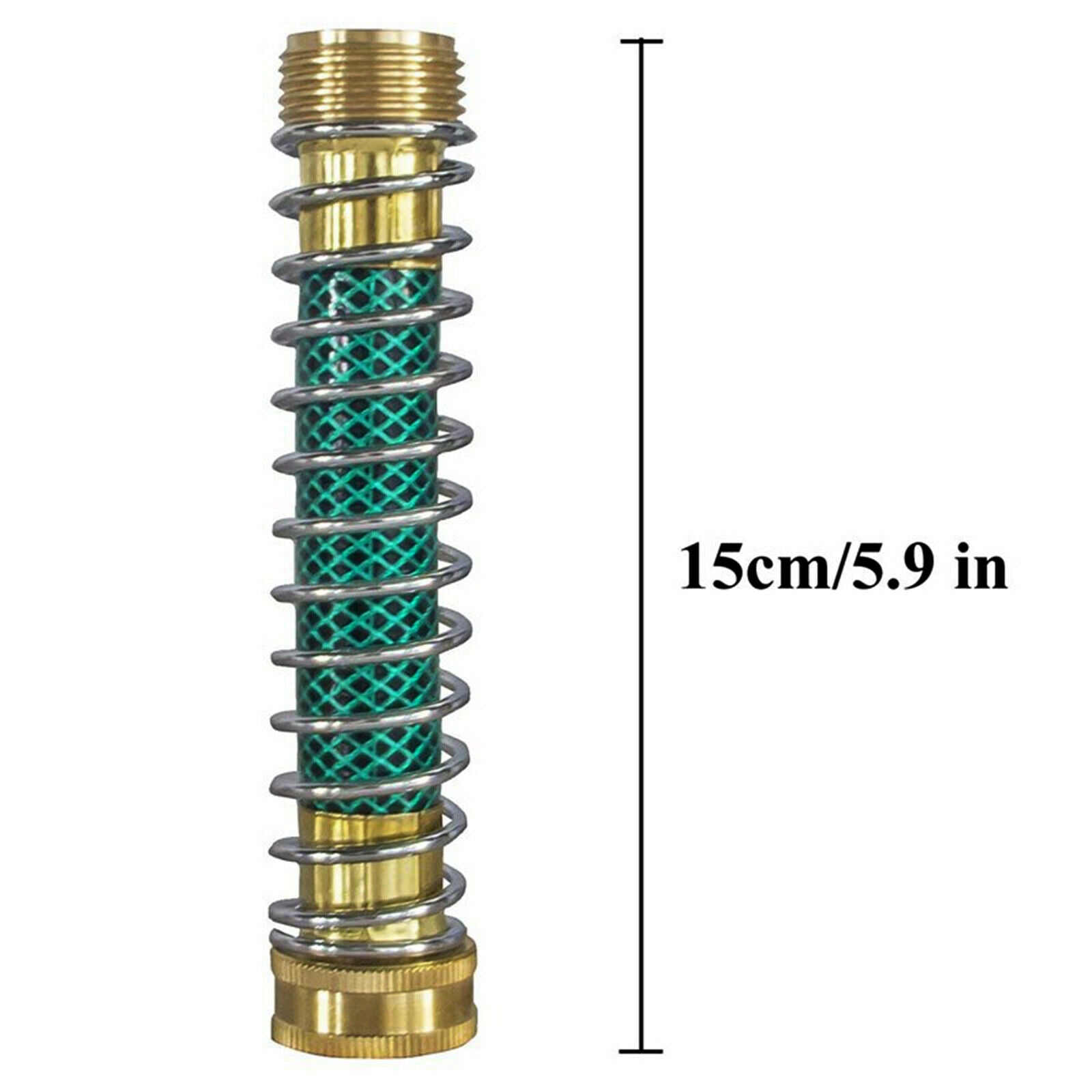 Brass Hose Extension Adapter with Coil Spring Water Accessories for Kitchen