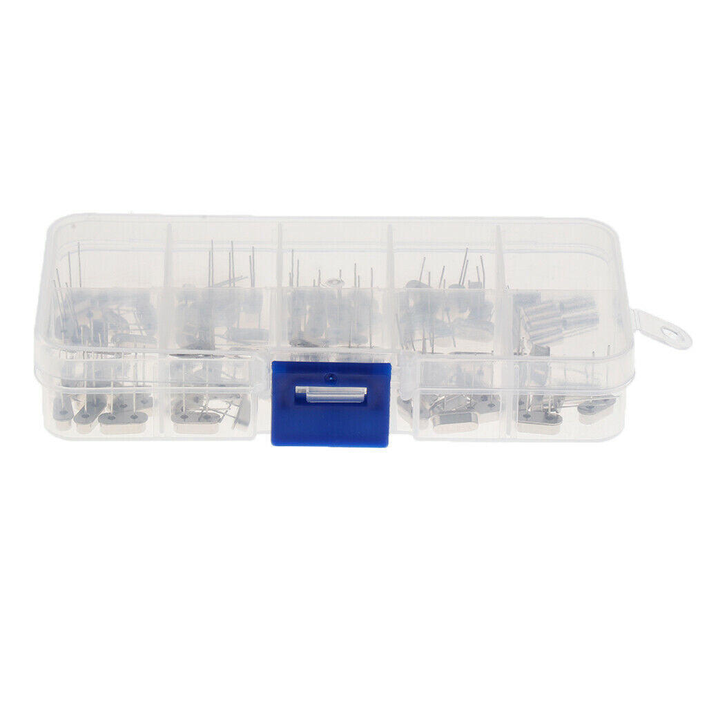 Set Of 100 Quartz Crystal Oscillator Resonator Assortment Kit 10 Value High