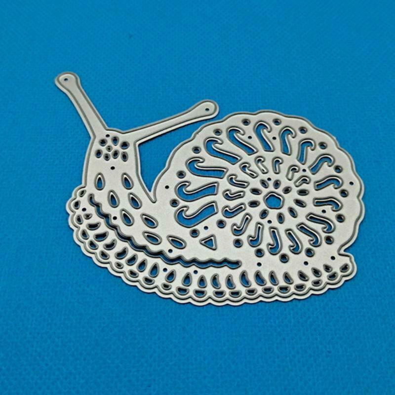 Cartoon Snail Cutting Die Delicate Cute Carbon Steel Blade Punch Stencils Dies