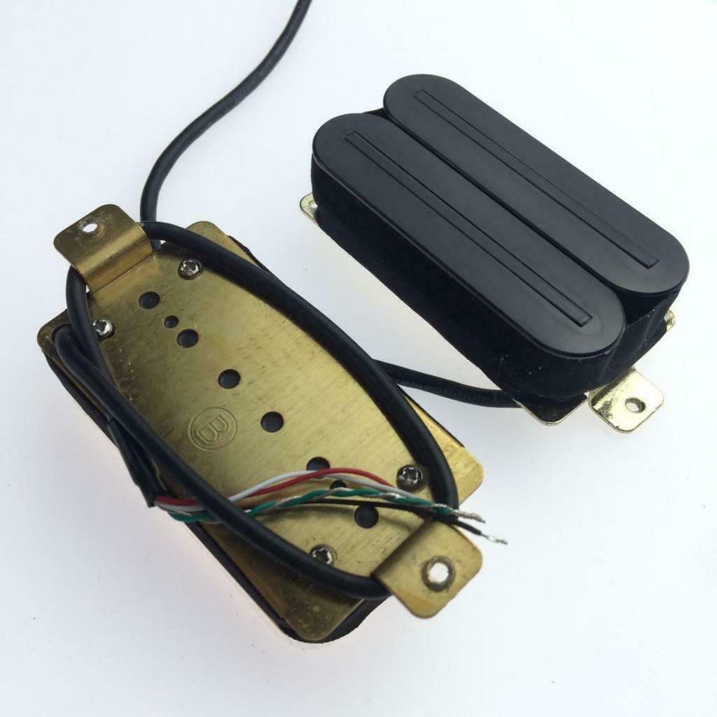2xDouble Coil Guitar Pickup Humbucker for Electric Guitar Accessories Parts