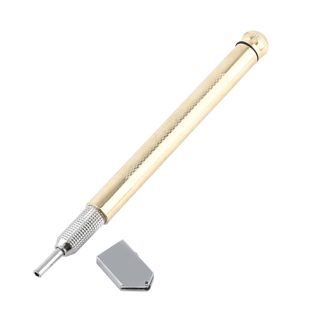 2Pcs 2mm-15mm Metal Handle Carbide Tip Glass Cutter Cutting Tools for Golden