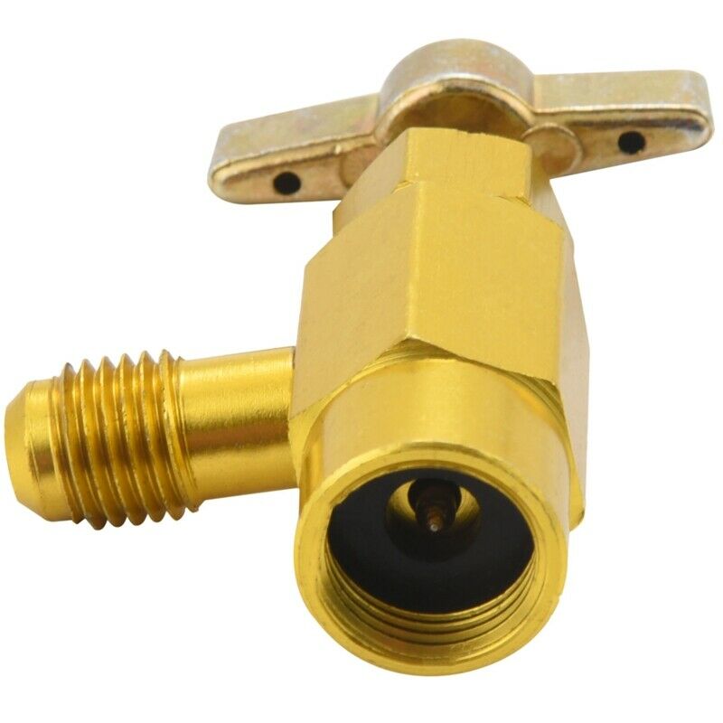 1/4 Sae M14 Thread Adapter R-134A Automotive Air Conditioner Refrigerant Can DC7