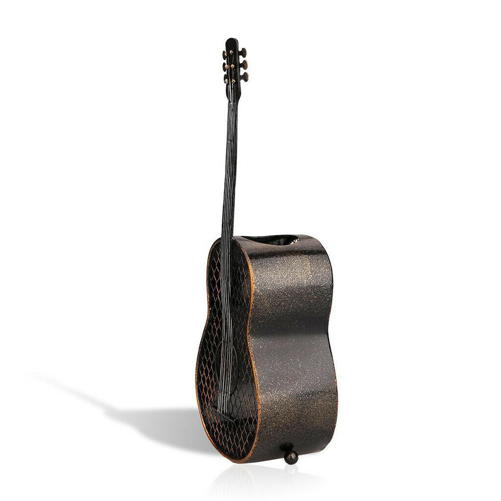Elegent Guitar Wine Stopper Holder Holder Display Rack Desktop Decorations