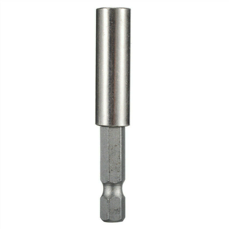 5Pc Magnetic Screwdriver Extension Quick Release 1/4" Hex Shank Holder Drill Bit