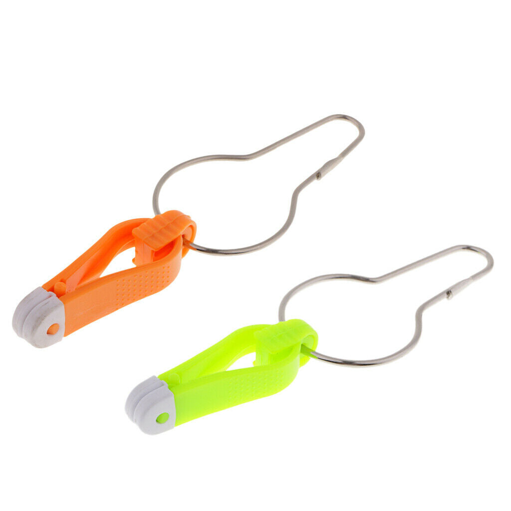Planer Board Mast Power Grip + Ring Release Clip 2-1/2inch Orange