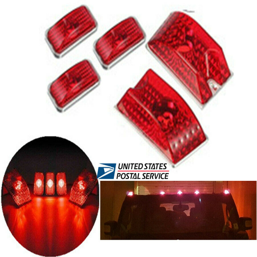 For Hummer H2 SUV 03-09 Modification Housing Roof Warning Len Dome Light Cover