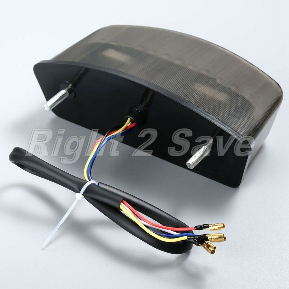 Motorcycle 12V LED Tail Rear Stop Smoke Lamp Light for Ducati Monster 900 94-08