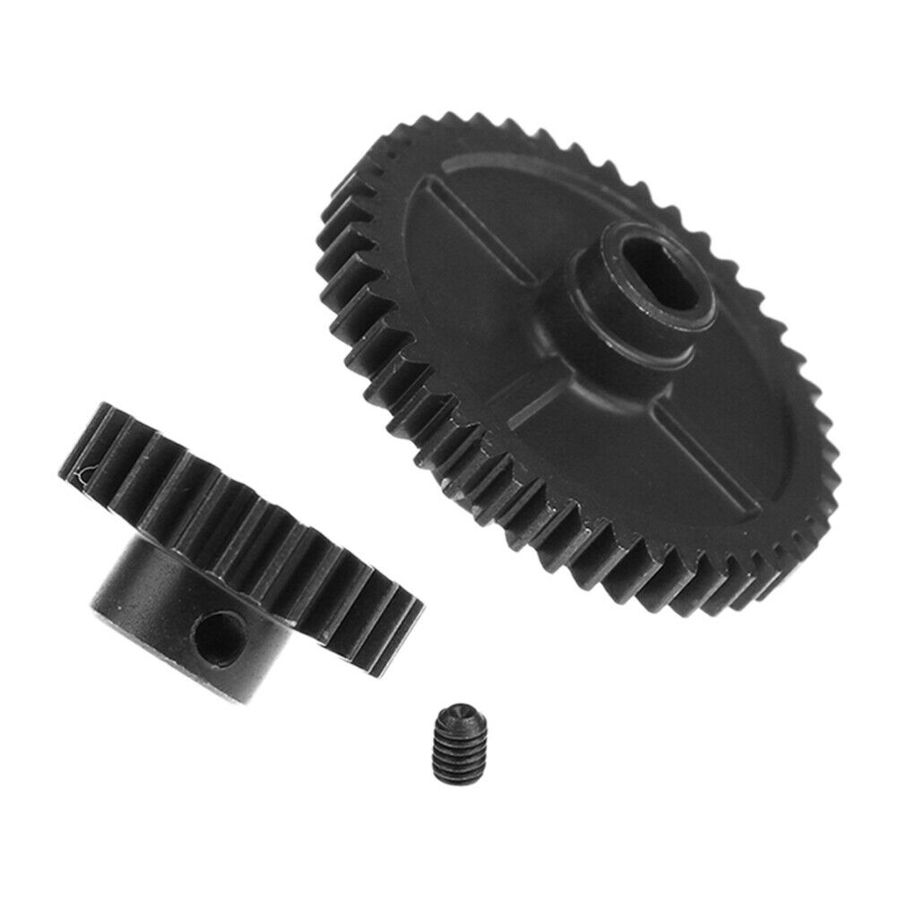 Motor Gear for RC 1:14 WLtoys RC Truck Upgrade Durable Spare 20/32mm 44T+27T