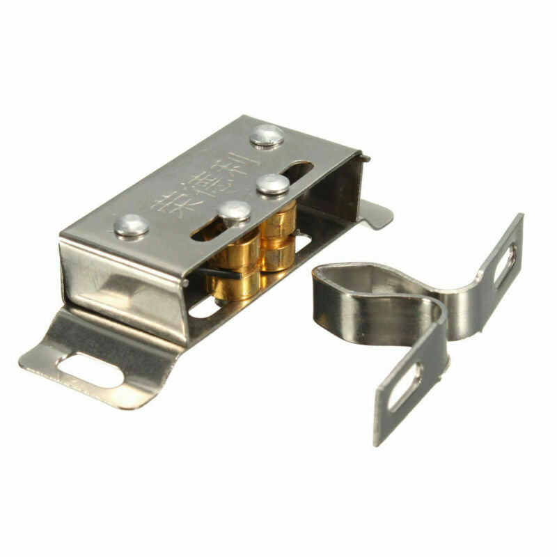 5pcs Home Door Cabinet Cupboard Furniture Magnetic Catch Stopper Roller Latch
