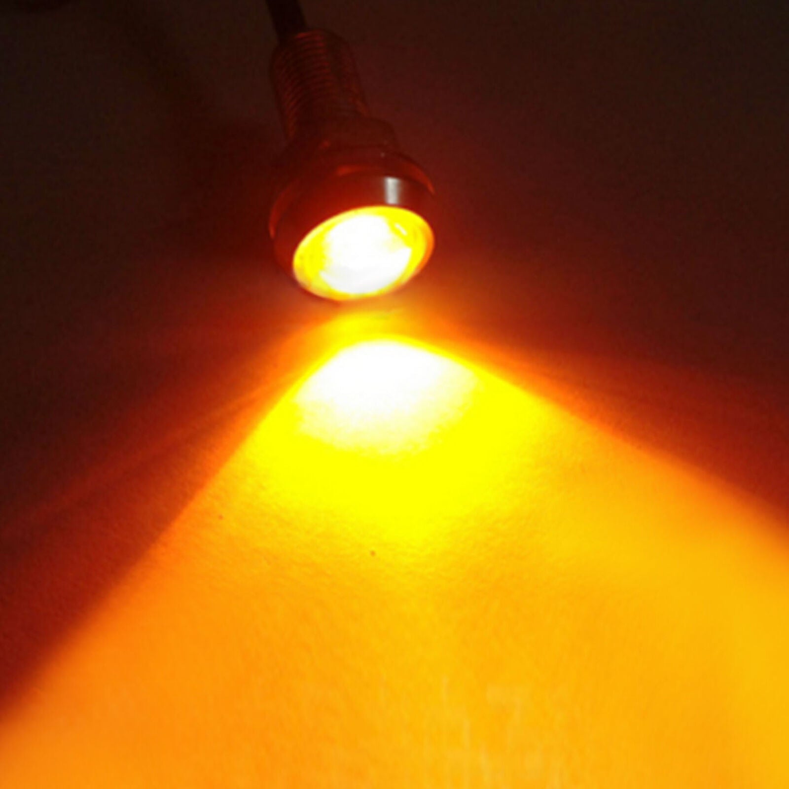 10*10W Eagle Eye COB LED Car Daytime Running DRL Tail/ Head Light Backup Amber