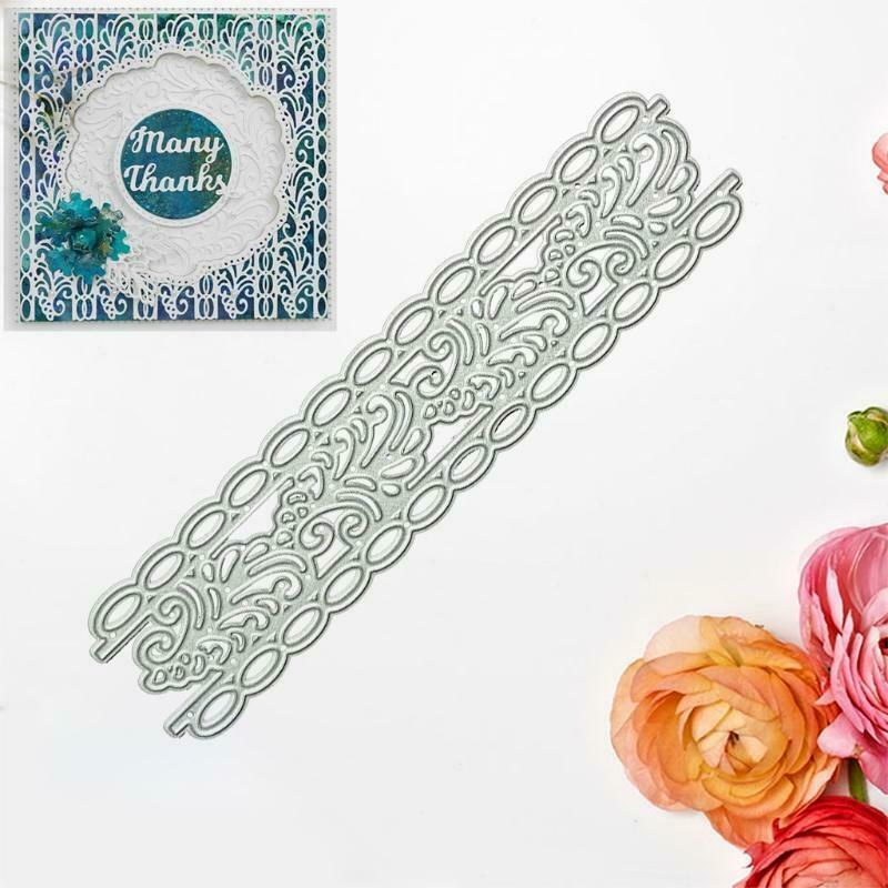Hollow Metal Cutting Dies Stencil DIY Scrapbook Album Paper Card Template Mold