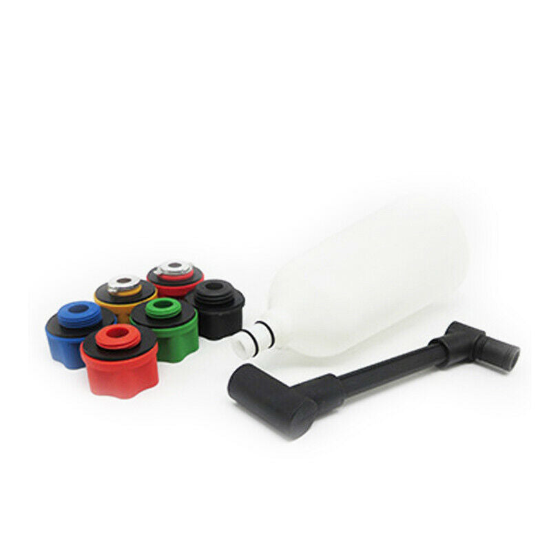 8Pcs/Set  Engine Oil Funnel Kit Filling Cooling System Repair Filler 6 Adapters