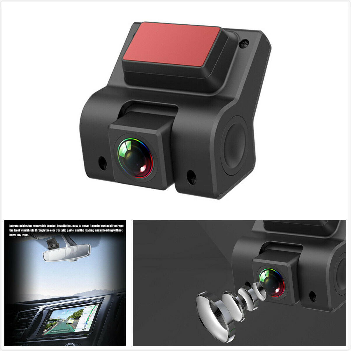Car Dash Cam AR Navigation ADAS Night Vision DVR For Android Car Radio Head Unit
