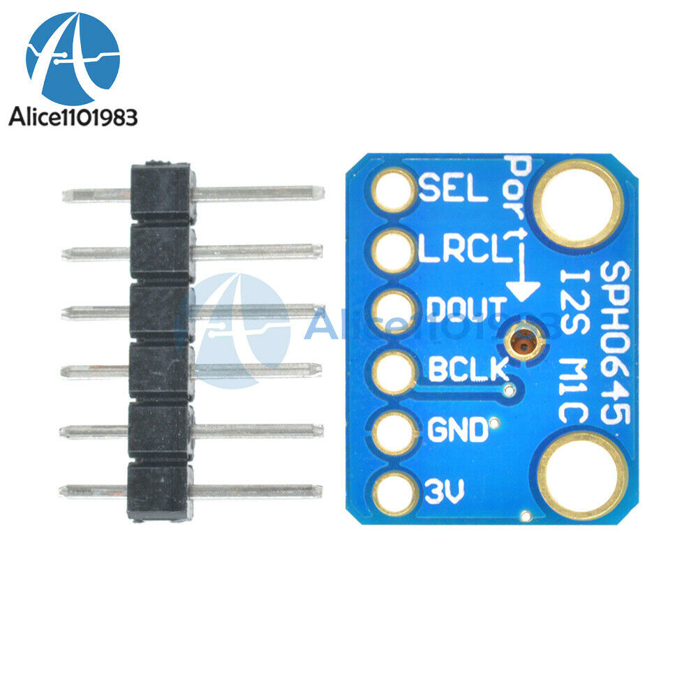 SPH0645LM4H I2S MEMS Breakout Microphone Output Module For Cortex M Arduino Zero