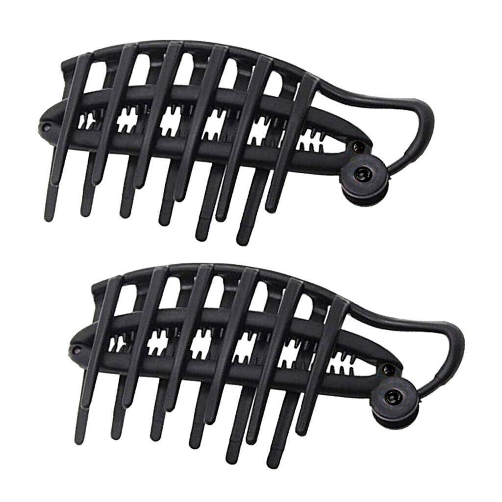 2x Women DIY Fast Hair Styling Volume Boost Comb Clip French Twist Maker
