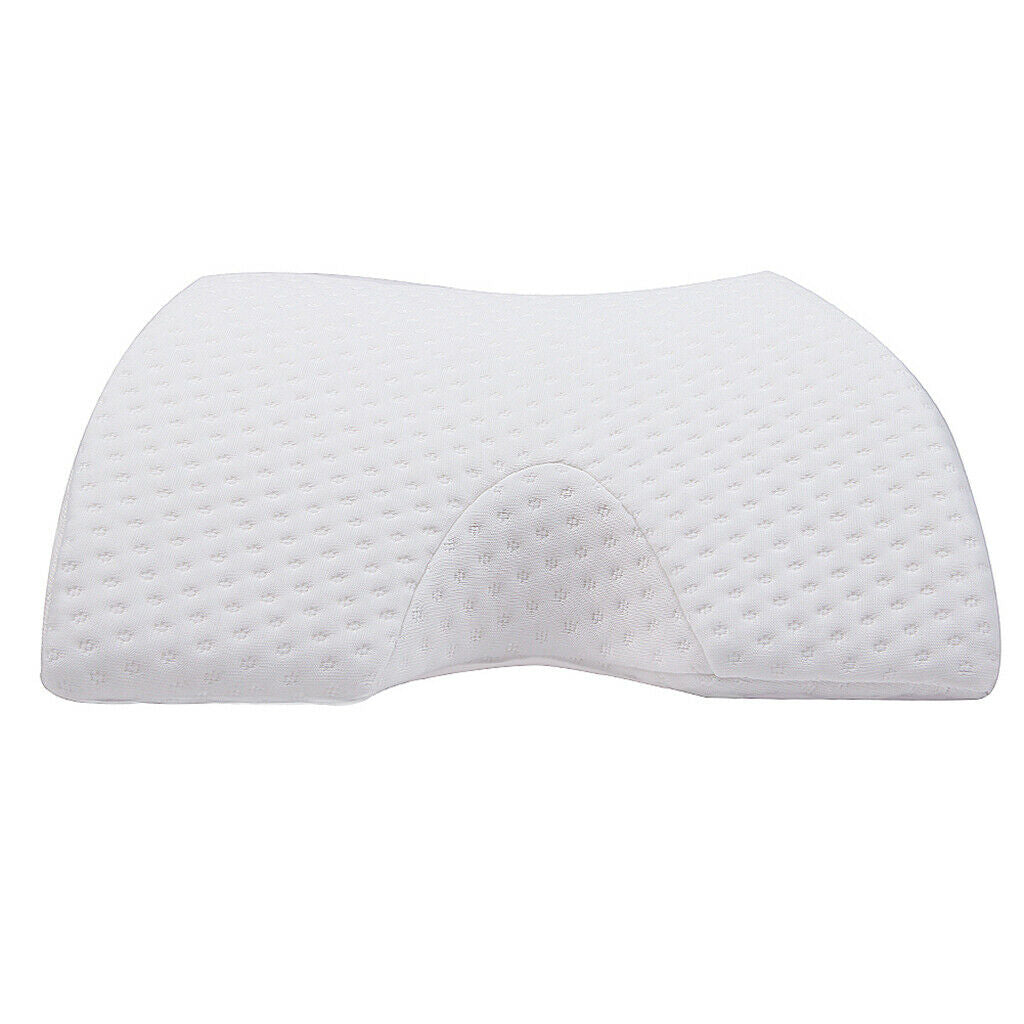 Hand Pillow U Shaped Couples Sleeping Pillow Soft 35x30x13cm White