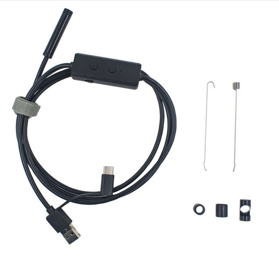 2M Endoscope Camera for Android IOS PC Endoscopio 720P Inspection Camera 8LED