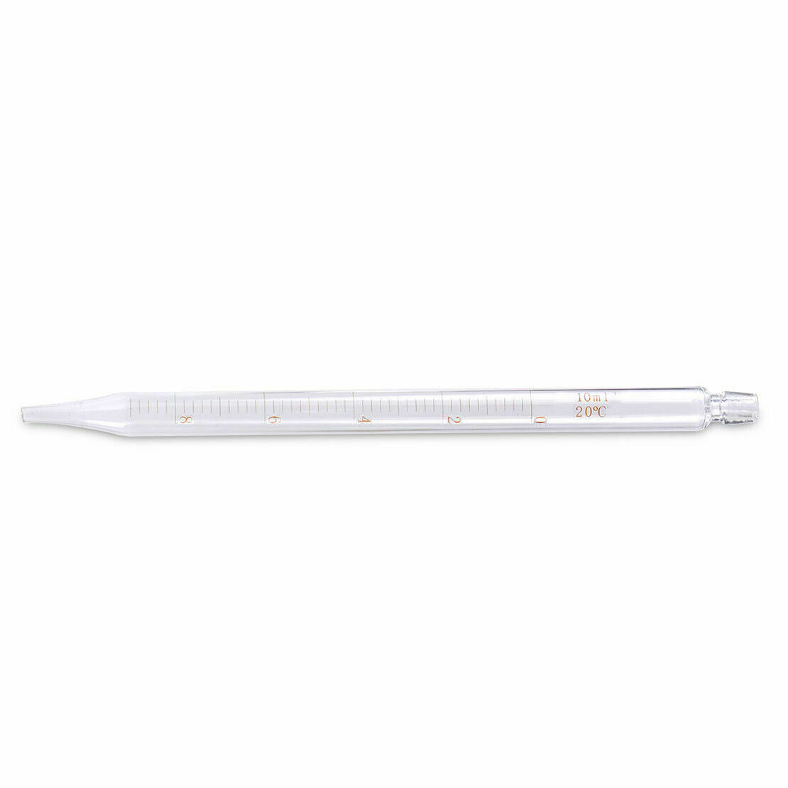 10ml Laboratory Lab Rubber Head Glass Pipette Dropper Scale Liquid Transfer Tool