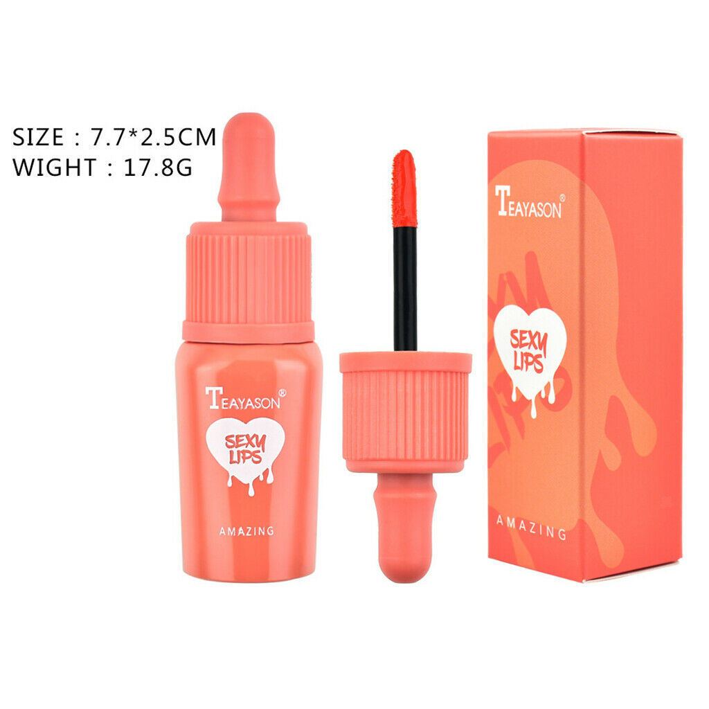 Long Lasting Velvet Lip Gloss Non-sticky Makeup Feeding-bottle Shape 2