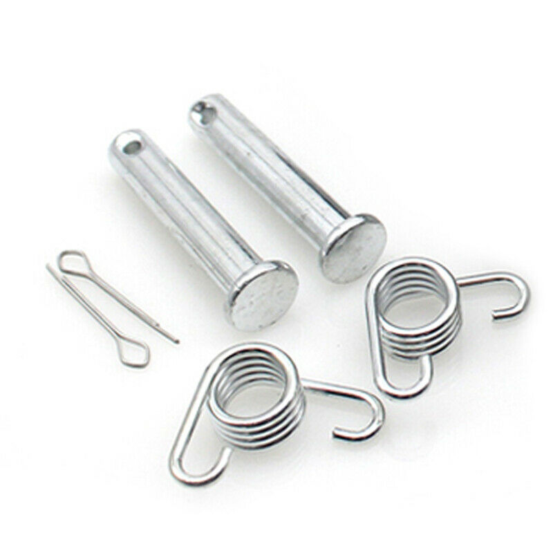Pair Motorcycle Bikes Off-road Aluminum Foot Pegs Front Pedals 8MM Left & Right