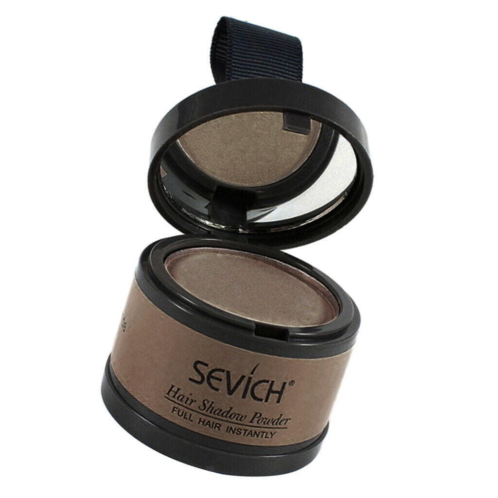 Hairline Repair Powder Hair Roots Cover for Thicker Shaggy Hair Dark Brown