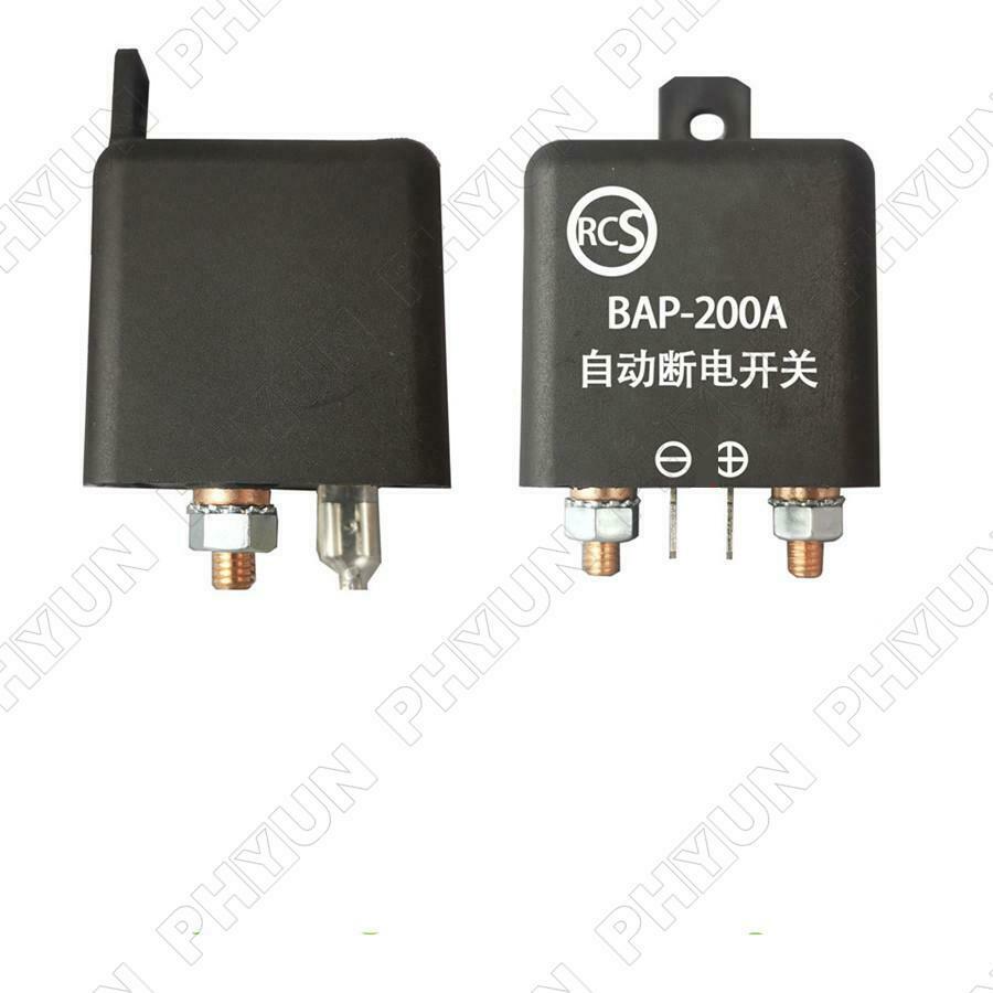 12V Car SUV Battery Disconnect Cut Off Isolator Master Switches + Remote Control
