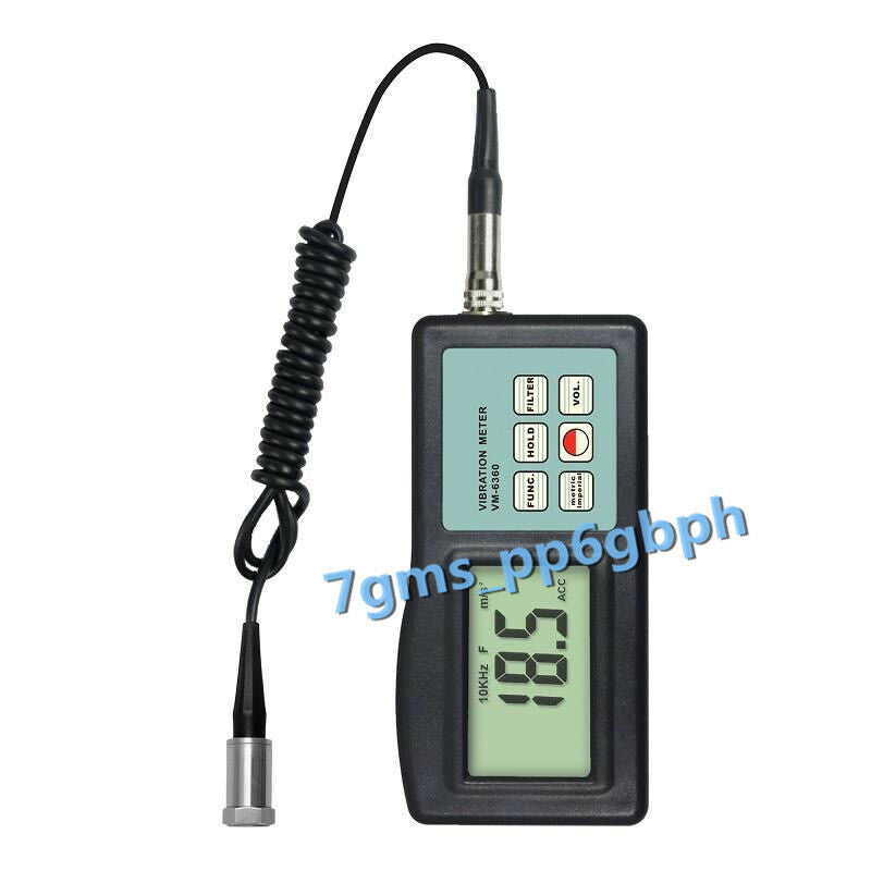 For 1 PC VM-6360 Digital Vibration Tester Meter Vibrometer w/Software