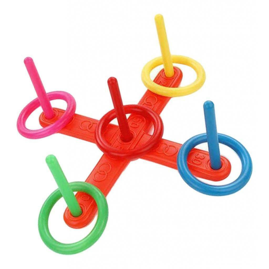 Outdoor Garden Games Ring Toss Toys for Children Family Boys Girl Gift