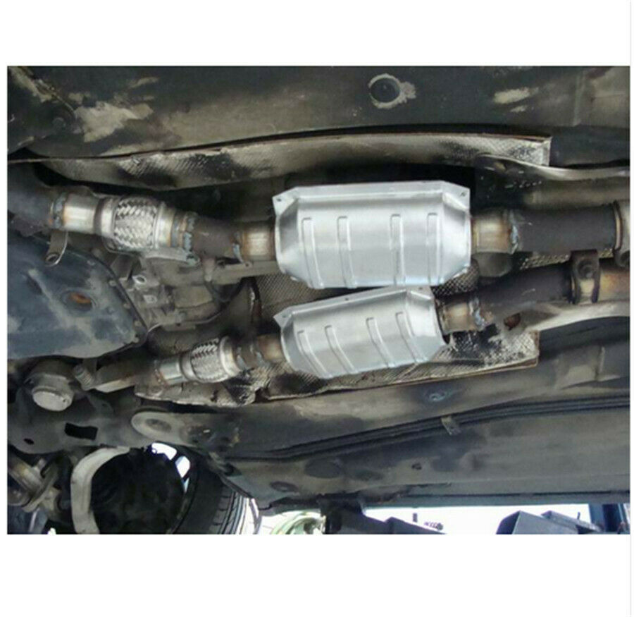1.5" x 4"Exhaust Flex Pipe SS304 Stainless Steel Double Braid Flexible Universal