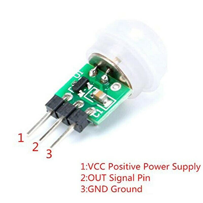 5PACK IR Human Sensor AM312 Mini Detector Module HC-SR312 Pyroelectric InfrareQ6