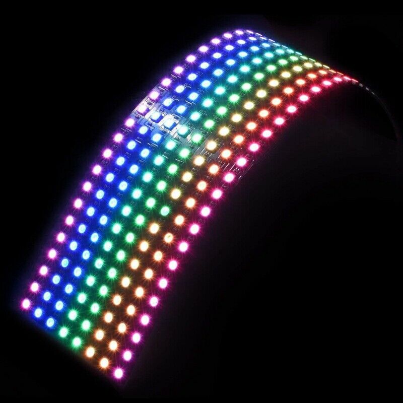 16X16 SK6812 WS2812B Addressable Flexible LED Panel Pixels Screen Digital PixeZ1