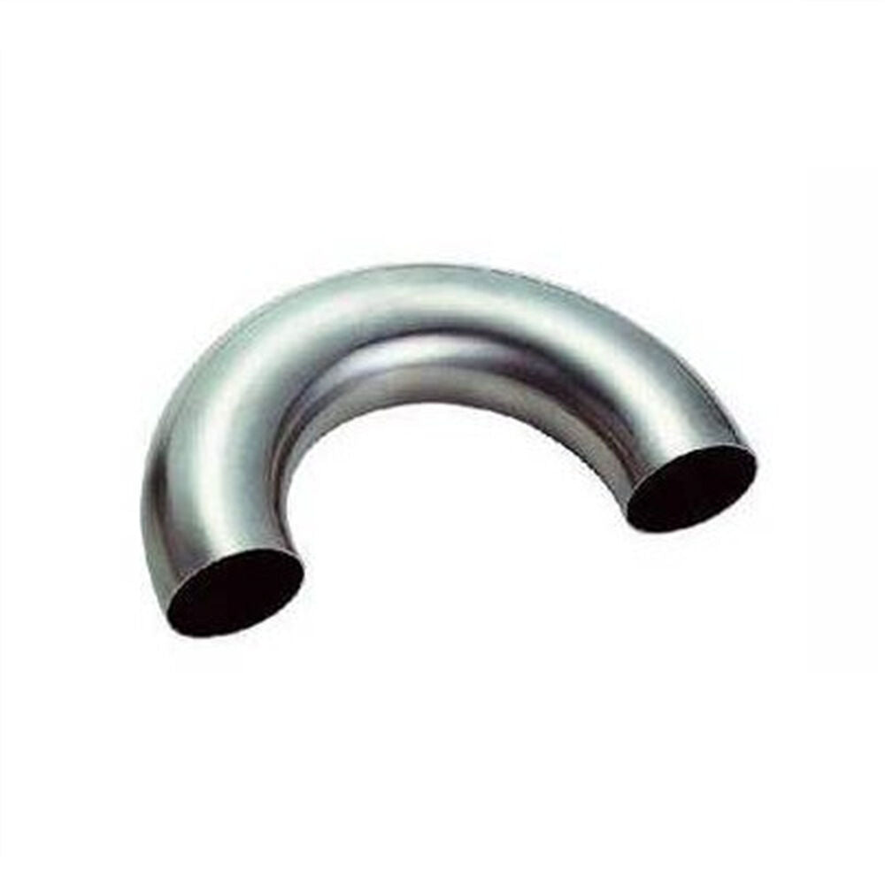 Stainless Steel 180Degree OD 19MM×1.5 Sanitary Weld Elbow Tail Pipe Fitting