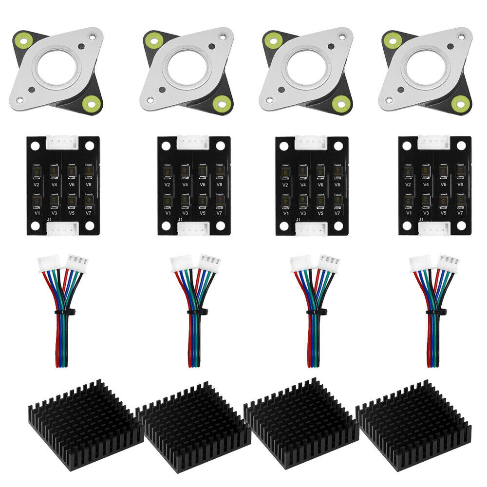 NEMA17 TL-smoother Stepper Motor + Vibration Dampers +  Sink
