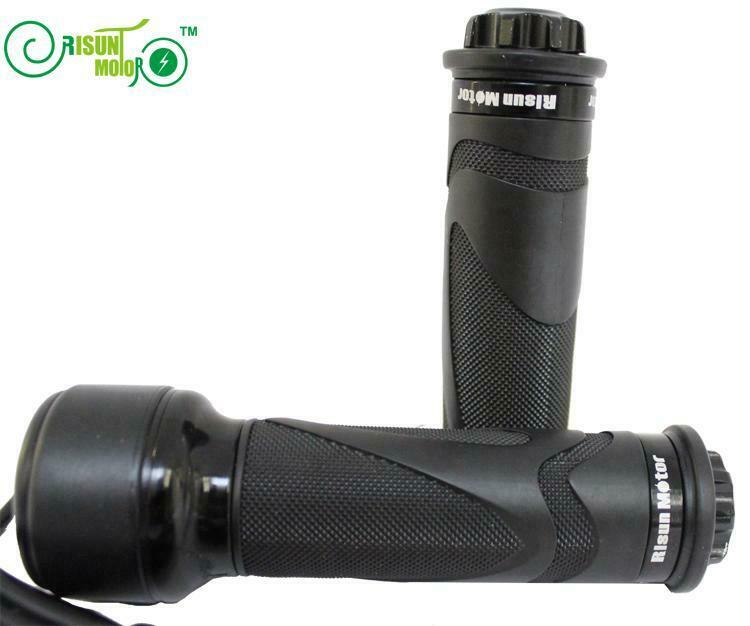 HalloMotor Ebike Twist Throttle Speed Accelerator 24V-72V for Electric Bicycle