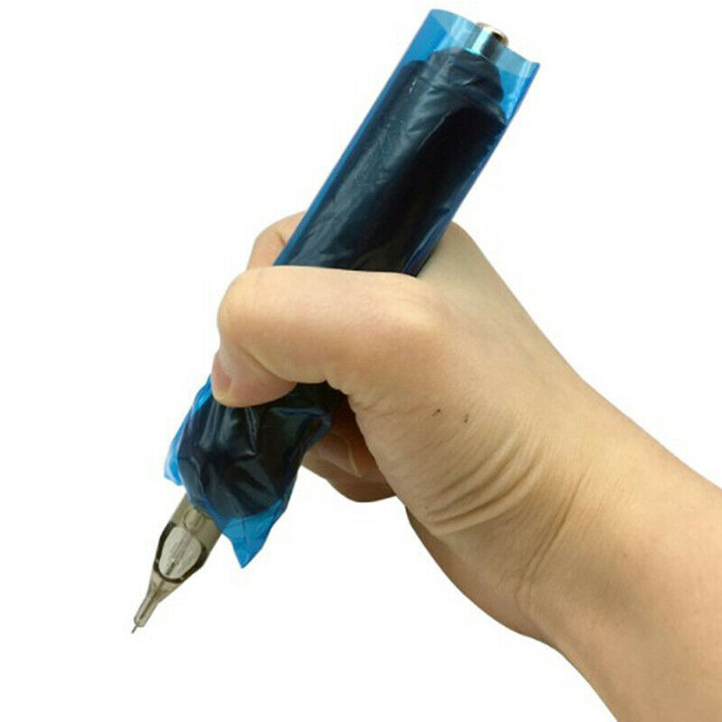 200pcs Tattoo Clip Plastic Cord Sleeves Supply Disposable Covers Bags Mach FTBU