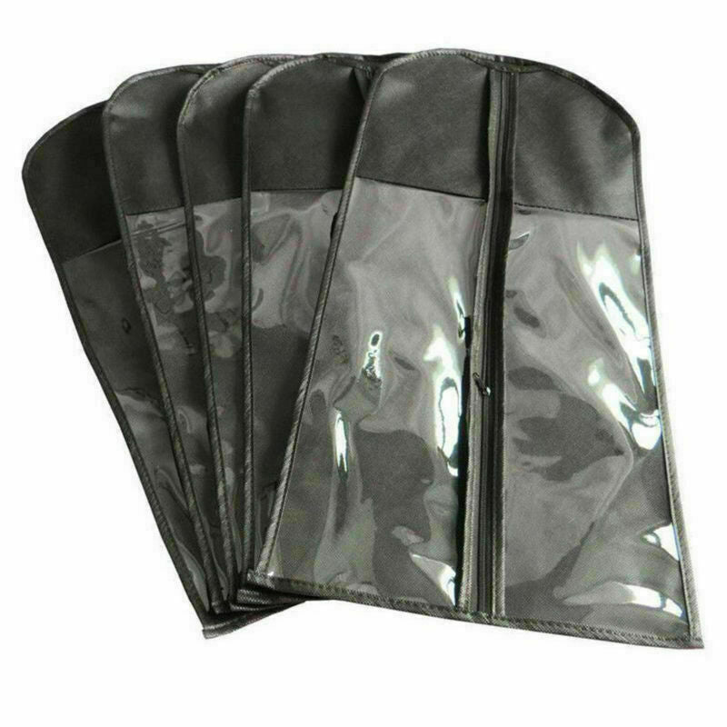 Wig Hangers Hair Extension Carrier Storage Case Wig Stands Dust Proof Bag Black