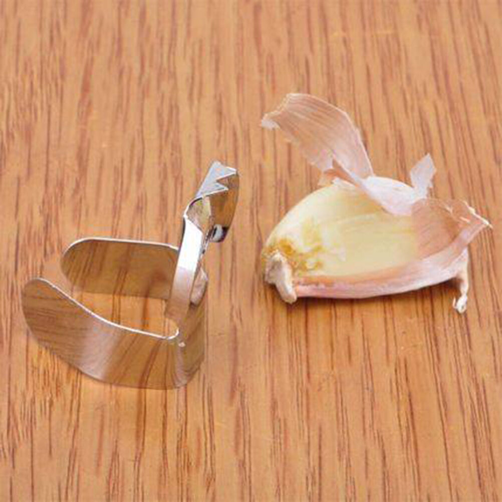 2X Smart Wise Garlic Peeler Plastic Ginger Cooker Kitchen Tool Accessori.l8