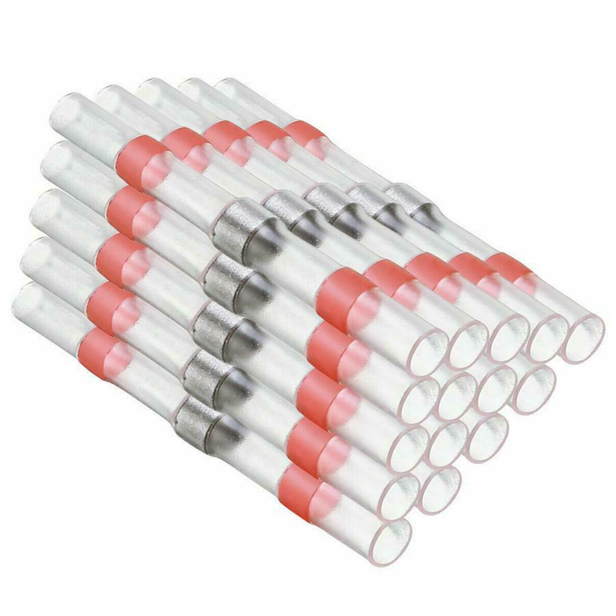200x Solder Seal Heat Shrink Connectors Set Four Sizes Waterproof Universal