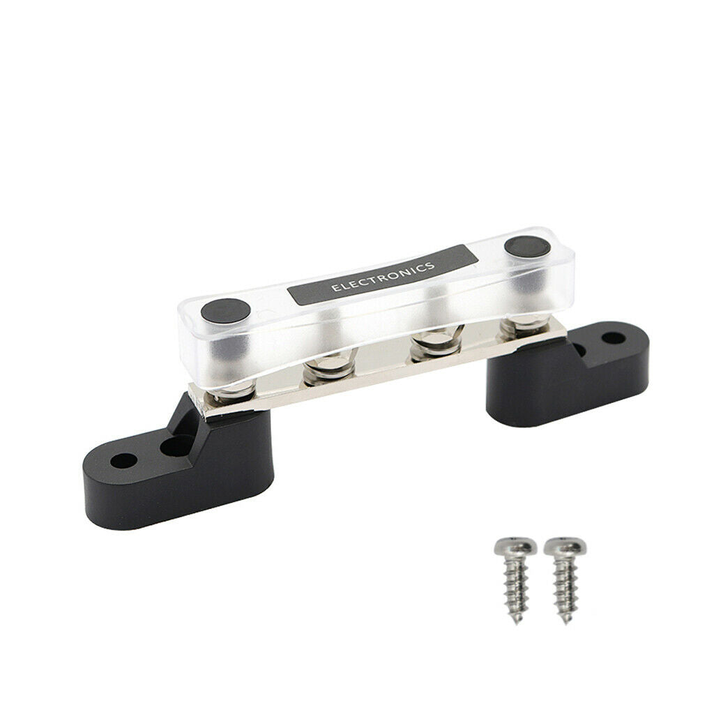 12V Busbar Electrical Terminal Terminal Block Busbar 6 Stud Kits 4P