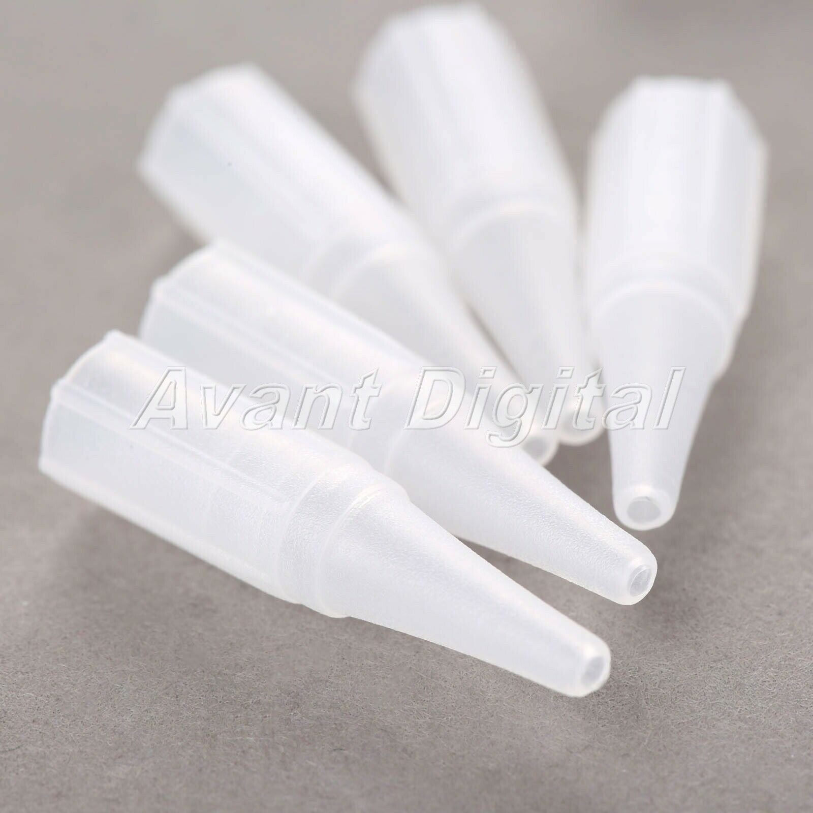 50x Disposable Round Mouth 5R Tattoo Needle Tips Permanent Eyebrow Tattoo Makeup