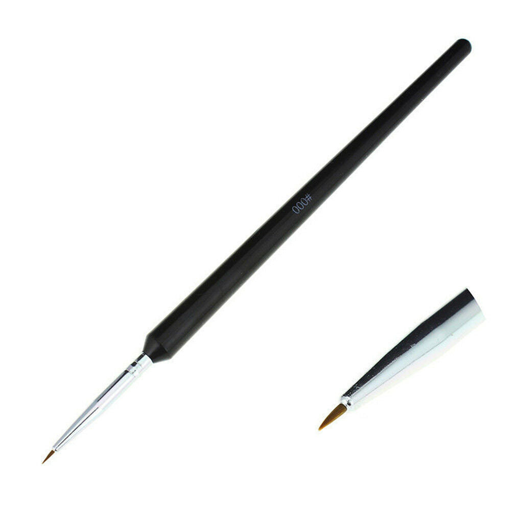 3Pcs Dotting Painting Drawing UV Gel Liner Nail Art Pen Polish Brush Accessories